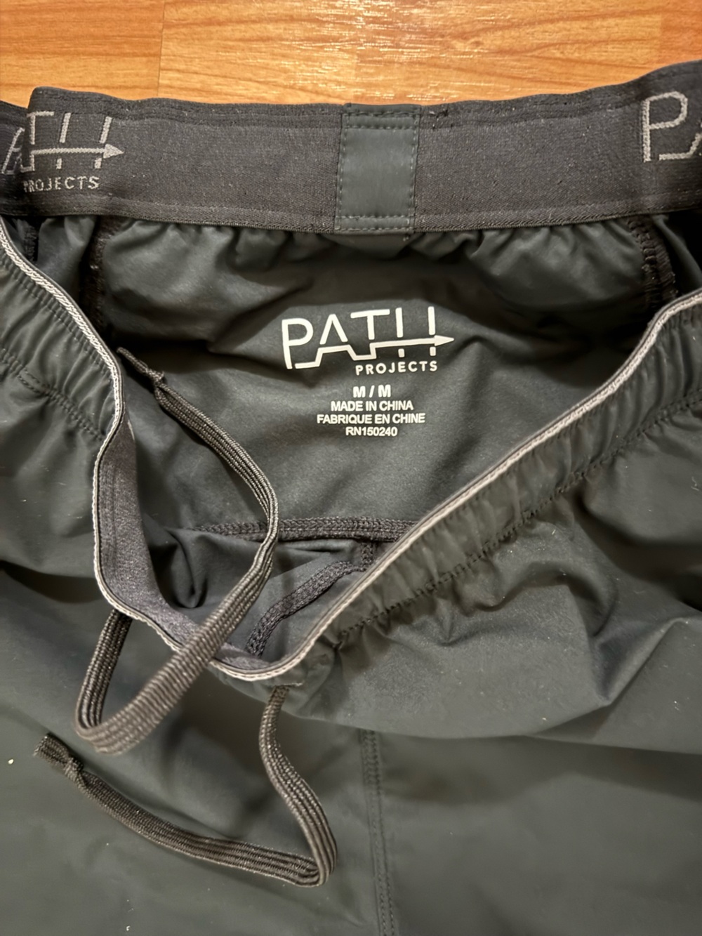 Path Projects Men’s Black Athletic Shorts